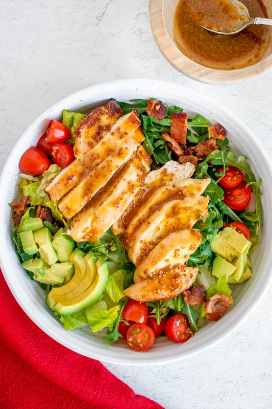 Salad: Chicken Salad with Honey and Mustard Dressing